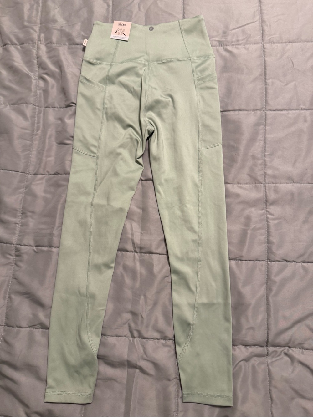 PINK Victoria's Secret High-Waist Mint Green Leggings